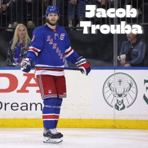 Rangers captain Jacob Trouba shares his thoughts on the team's latest $15 million addition